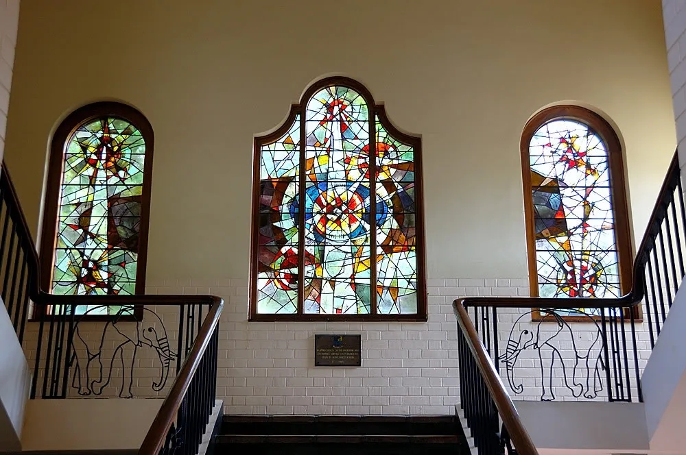 stained glass, RBHS